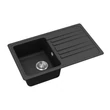Kép 2/5 - EVIDO Home 45S gránit mosogató, 765 x 460mm, antracit 105548