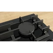 Kép 10/11 - BOSCH PPP6AAI40 Gázfőzőlap ,  Matt Design edzett üveglap ,  Serie6 ,   4 gázégő ,  FlameSelect ,   öntöttvas edénytartó rács