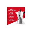 Kép 8/17 - Bialetti MOKA EXPRESS kotyogós kávéfőző 2 adag(0001168)