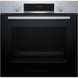 Kép 1/5 - Bosch HBA534ES3 Önállóan beépíthető sütő - Serie4 - nemesacél - 71 l sütőtér - 7 funkció -  Energiaosztály: A+ - EcoClean hátfal - 1-szintű teleszkópos sütősín