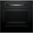 Kép 1/3 - Bosch HQA534BB3 Önállóan beépíthető sütő HotAir Steam hozzáadott gőz funkcióval - Serie4 - fekete - 71 l sütőtér - 8 funkció - 3D hőlégbefúvás - Energiaosztály: A+ - EcoClean hátfal