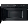 Kép 3/4 - Whirlpool MBNA900B Fekete, 22 liter, beépíthető mikró,  oldalra nyíló üvegajtó, digitális kijelző (fehér karakterszín)