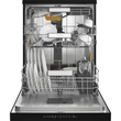 Kép 3/4 - WHIRLPOOL W8FHS61BS Mosogatógép, A , 15 teríték,  black steel készülékszín, 8 program, 9,9 l vízfogyasztás, PowerClean és 6. érzék technológia, fix 3. evőeszköztartó fiók, NaturalDry , 41dBA