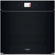 Kép 1/6 - Whirlpool WOI98HT2SBA Fekete üveg, finoman csukódó sütőajtó , MF8, SmartClean (hidrolitikus) sütőtisztítás, "A+", LCD TFT 3'5 kijelző (magyar nyelvű, érintőszenzoros), 2 teleszkópos sütősín, 73 liter