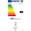 Kép 6/6 - WHIRLPOOL WHFF6403W4E 70 cm széles Fagyasztószekrény NoFrost , E , 404L , fehér készülékszín, inverter kompresszor, digitális külső kijelző, állítható hőmérséklet -20°C- +4°C (hűtőszekrénnyé alakítható), 6 fagyasztófiók + 2 fagyasztó polc + 2 ajtórekesz, 