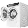 Kép 6/9 - Bosch WGJ244A2BY Elöltöltős mosógép , Serie6 , Home Connect , i,DOS automatikus adagolás , IronAssist gőzprogram , 9 kg ,  A , 1400 f, Fekete,fehér ajtó , Döntött TouchControl kijelző ,  AntiStain foltprogramok , Vasaláskönnyítés