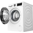 Kép 3/8 - Bosch WNG24401BY Mosó-szárítógép , Serie6 , 9kg mosás , HomeConnect , 6kg szárítás ,   A , 1400 f , Fekete ajtó , Prémium TouchControl kijelző , AntiStain fotlautomatika
