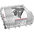 Kép 6/8 - Bosch SMS6ECI15E Szabadonálló Mosogatógép - Serie 6 - Home Connect - Nemesacél - 14 teríték - Energiaosztály:A - 6 program - 4 opció - Nagyméretű LED kijelző - Nyomógombos vezérlés - EfficientDry szárítás - MaxFlex kosárrendszer - VarioDrawer