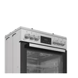 Kép 2/2 - WHIRLPOOL W6G8LCSWXHU Szabadonálló kombi tűzhely 60 x 60 cm, 72 l sütőtér,  LED-kijelző, inox készülékszín ,WOK gázégő, egykezes szikragyújtás, öntöttvas edénytartó,  MF8+ multifunkciós elektromos sütő, grill, katalitikus sütőtisztítás sütővilágítás