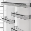 Kép 6/8 - WHIRLPOOL WHK26614X6E Alulfagyasztós DualNoFrost hűtőszekrény, C , 400 / 170 , inox készülékszín, 6.Érzék funkció, Touch Control , 0° rekesz,  WIFI és Bluetooth, MultiZone hűtési mód, 193,0x83,0x76,0cm