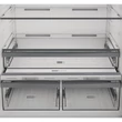 Kép 8/8 - WHIRLPOOL WHK26614X6E Alulfagyasztós DualNoFrost hűtőszekrény, C , 400 / 170 , inox készülékszín, 6.Érzék funkció, Touch Control , 0° rekesz,  WIFI és Bluetooth, MultiZone hűtési mód, 193,0x83,0x76,0cm