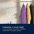 Kép 10/12 - Electrolux EW7F5482CE SteamCare Elöltöltős mosógép, Hygiene program gőzzel, QuickCare 69perc program, A energiaosztály, 8 kg, 1400 f/p, ökoinverter motor, Wifi