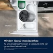Kép 4/12 - Electrolux EW7F4692EQ SteamCare Elöltöltős mosógép, SteamRefresh gőzprogram, Hygiene program gőzzel, UniversalDose, QuickCare 69perc program, A energiaosztály, 9 kg, 1600 f/p, ökoinverter motor, Wifi