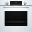 Kép 1/5 - Bosch HBA534BW3 Önállóan beépíthető sütő - Serie4 - fehér- 71 l sütőtér - 7 funkció -  Energiaosztály: A+ - EcoClean hátfal - 1-szintű teleszkópos sütősín
