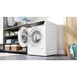 Kép 2/6 - Bosch WGB256A6BY Elöltöltős mosógép - Serie8 - Exlusive kivitel - Home Connect - i-DOS automatikus adagolás - IronAssist gőzprogram és opció - 10 kg - Energiaosztály: A-30% - 1600 ford/perc - Fehér-inox ajtó - Döntött, nagyméretű TouchControl kijelző digi