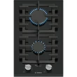 Kép 1/6 - Bosch PRB3A6I40 Domino gázfőzőlap - üvegkerámia - Serie8 - 30cm - 2 gázégő  - FlameSelect