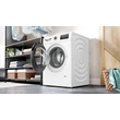 Kép 5/10 - Bosch WAN2826NBY Elöltöltős mosógép , Serie4 , IronAssist gőzprogram , 9 kg , A , 1400 f, Fekete,inox ajtó , TouchControl kijelző