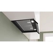 Kép 2/7 - BOSCH DBB67DP60 Beépíthető design páraelszívó - Serie6 - Home Connect & Hob-Hood Control - 60cm - max. 699 m3/h - 3+1 fokozat - Fekete készülékház - Üveg légterelő panel - DirectSelect TouchControl vezérlés az üveg panelen.