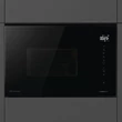 Kép 3/6 - Hisense BIM325GI63DBG BEÉPÍTHETŐ MIKRO,  25l,  800W /1200W, AUTO menü - 15 program,  Inverter technológia, LED kijelző,  AquaClean kamratisztítás, rozsdamentes acél kamra,  világítás, fekete üveg front