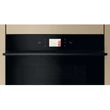 Kép 2/6 - Whirlpool WOI98HT2SBA Fekete üveg, finoman csukódó sütőajtó , MF8, SmartClean (hidrolitikus) sütőtisztítás, "A+", LCD TFT 3'5 kijelző (magyar nyelvű, érintőszenzoros), 2 teleszkópos sütősín, 73 liter