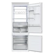 Kép 1/2 - Haier HBW7719C Beépíthető 400 literes kombi hűtőszekrény, 70 cm széles, NoFrost