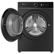 Kép 2/9 - Hisense WF5i1045BBQ Mosógép,  10 kg / 63l, 1400 f, "A" , INVERTERES ,iPlay: színes TFT kijelző érintőgombokkal, ,15 perces gyorsprogram, AutoDose - automata mosószer adagoló, PowerWash 49' perc,, WIFI - ConnetLife képes, AddCloth - ruha hoz