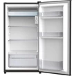 Kép 2/4 - Candy CHASD4385EBC Egyajtós hűtőszekrény Fekete, "E", 90 Liter, 45 cm széles
