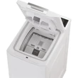 Kép 7/8 - HAIER THASN476TM4-S Felültöltős mosógép 7 kg, fehér, 16 program, inverter, WIFI, mix power system