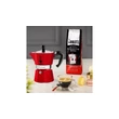 Kép 4/9 - Bialetti MOKA EXPRESS kotyogós kávéfőző 6 adag PIROS(0004943)