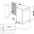 Kép 3/3 - WHIRLPOOL WH2FFC14BN6X Mosogatógép, C , 14 teríték, inox készülékszín, 9 program, 8,9 l vízfogyasztás, digitális kijelző, NaturalDry  44 dBA
