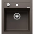 Kép 1/8 - BLANCO DALAGO 45 Silgranit mosogatótálca, kávé, excenterrel