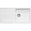 Kép 1/9 - BLANCO ZIA XL 6 S Silgranit mosogatótálca, fehér, excenter nélkül