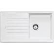 Kép 1/9 - BLANCO ZIA 5 S Silgranit mosogatótálca, fehér, excenter nélkül