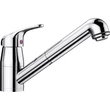 Kép 1/5 - BLANCO DARAS-S-F ablak elé szerelhető csaptelep kihúzható fejjel, króm, magasnyomású