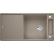 Kép 1/9 - BLANCO AXIA III XL 6 S Silgranit mosogatótálca, tartufo, üveg vágólappal, excenterrel