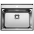 Kép 1/9 - BLANCO LEMIS 6-IF mosogatótálca, fényezett rozsdamentes acél, 1 csaplyukkal, excenter nélkül Kép 1/9 - BLANCO LEMIS 6-IF mosogatótálca, fényezett rozsdamentes acél, 1 csaplyukkal, excenter nélkül