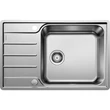 Kép 1/9 - BLANCO LEMIS XL 6 S-IF Compact, mosogatótálca, forgatható, fényezett rozsdamentes acél, 2 csaplyukkal, excenterrel Kép 1/9 - BLANCO LEMIS XL 6 S-IF Compact, mosogatótálca, forgatható, fényezett rozsdamentes acél, 2 csaplyukkal, excenterrel