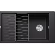 Kép 1/9 - BLANCO ELON XL 8 S Silgranit mosogatótálca, fekete, excenter nélkül