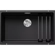 Kép 1/9 - BLANCO ETAGON 700-U Silgranit mosogatótálca, fekete, tartozékokkal, excenter nélkül