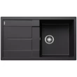 Kép 1/9 - BLANCO METRA 5 S Silgranit mosogatótálca, fekete, excenter nélkül
