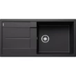 Kép 1/9 - BLANCO METRA XL 6 S Silgranit mosogatótálca, fekete, excenter nélkül