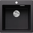 Kép 1/9 - BLANCO PLEON 5 Silgranit mosogatótálca, fekete, tartozékok nélkül, excenter nélkül