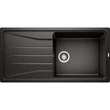 Kép 1/9 - BLANCO SONA XL 6 S Silgranit mosogatótálca, fekete, excenter nélkül