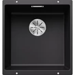 Kép 1/9 - BLANCO SUBLINE 400-U Silgranit mosogatótálca, fekete, excenter nélkül