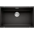 Kép 1/9 - BLANCO SUBLINE 700-U Silgranit mosogatótálca, fekete, excenter nélkül