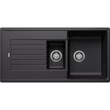 Kép 1/9 - BLANCO ZIA 6 S Silgranit mosogatótálca, fekete, excenter nélkül