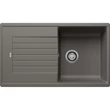 Kép 1/5 - BLANCO ZIA 5 S Silgranit mosogatótálca, vulkánszürke, excenter nélkül