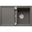 Kép 1/8 - BLANCO ADIRA 45 S Silgranit mosogatótálca, vulkánszürke tart., excenterrel