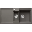 Kép 1/8 - BLANCO ADIRA 6S Silgranit mosogatótálca, vulkánszürke tart., excenterrel