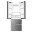 Kép 2/3 - HAIER HB17FPAAA No Frost Inox Francia ajtós kombinált hűtőszekrény 446 l, Dual Inverter